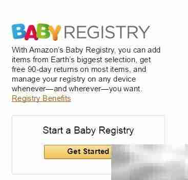 美亚Baby Registry购物指南