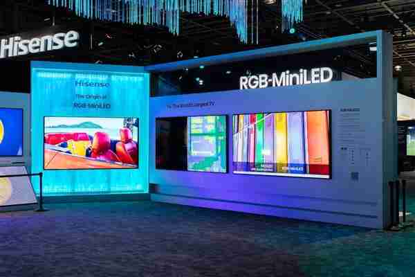 电视圈又搞大动作！海信新出的RGB-Mini LED电视  直接把画质卷到新高度