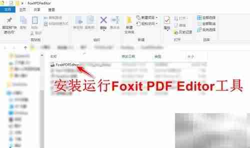 Foxit替换PDF图片教程