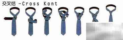 打领带图解：简单五步学会