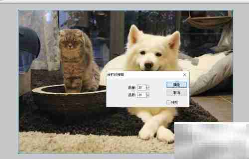 Fireworks图片放射模糊技巧