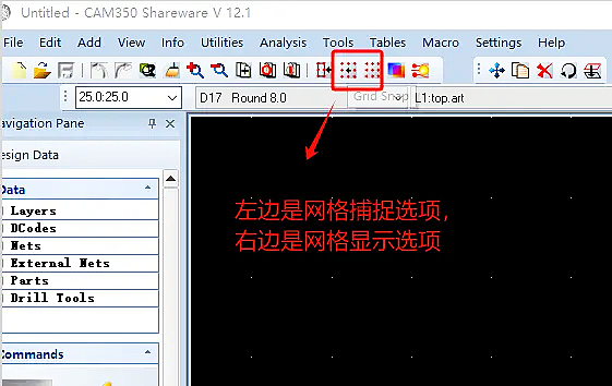 CAM350如何捕捉中心点？操作教程