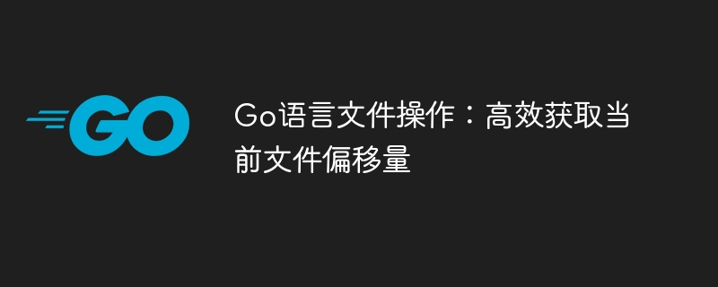 Go语言文件操作：高效获取当前文件偏移量
