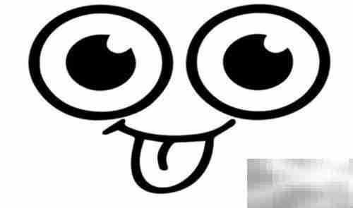 卡通大眼简笔画教程