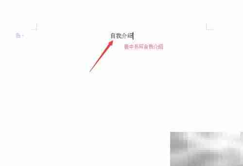 自我介绍范本：简洁版