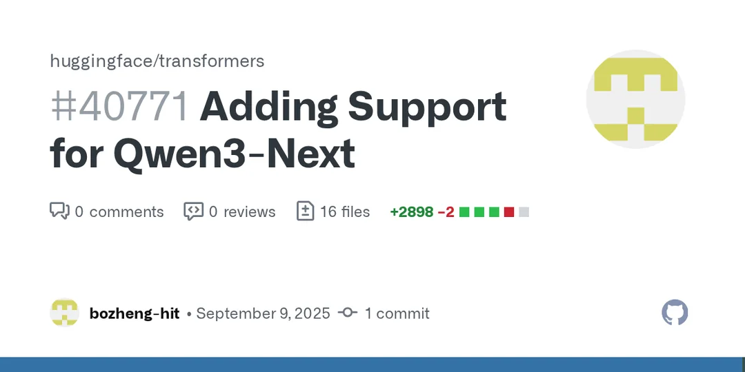 阿里通义Qwen3-Next即将上线