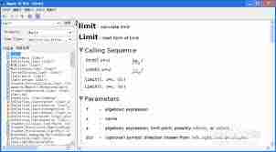 Maple如何计算函数的极限、导数和积分