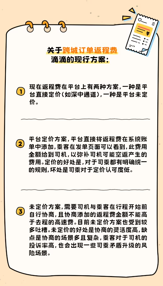 滴滴返程费议价试点，泉州济南将上线