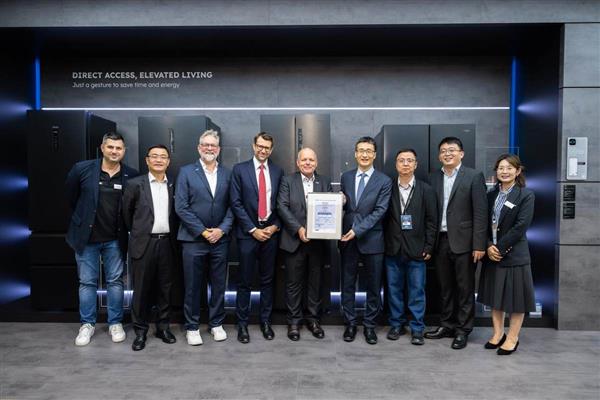 海尔A-30%冰箱亮相IFA，独获VDE认证