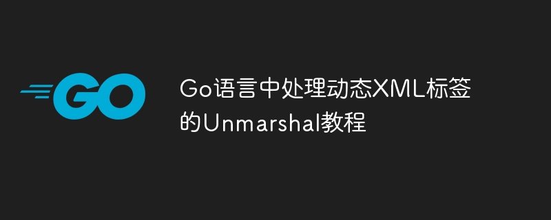 Go语言中处理动态XML标签的Unmarshal教程