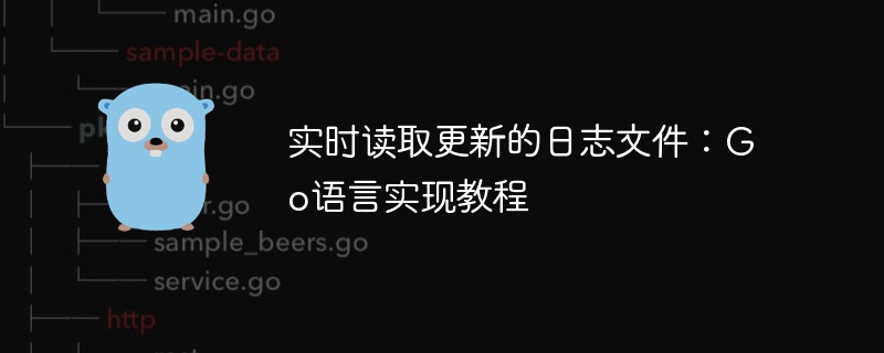 实时读取更新的日志文件：Go语言实现教程