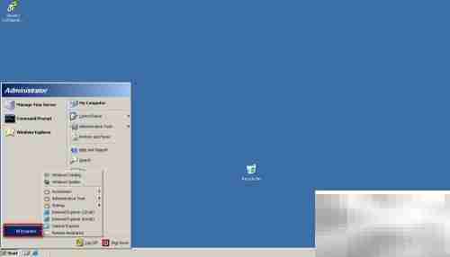 如何开启Server 2003终端服务