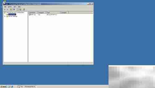 如何开启Server 2003终端服务