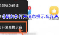 饭友提示音设置教程