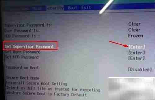 宏碁笔记本关闭Secure Boot指南