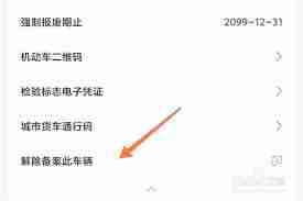 交管12123解绑车辆后能否再次绑定