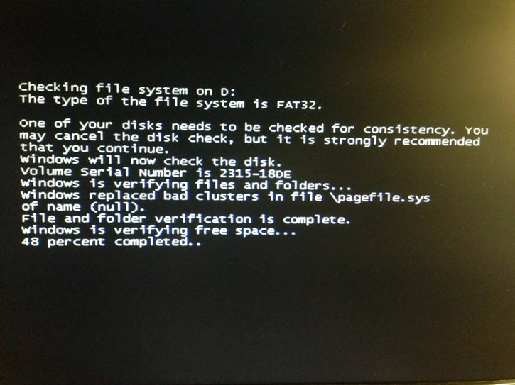 修改注册表解决开机自检问题技巧