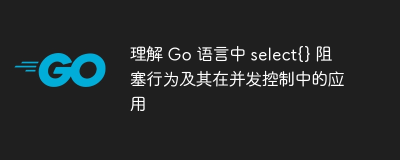 理解 Go 语言中 select{} 阻塞行为及其在并发控制中的应用