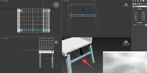 3DS Max制作木质靠背椅