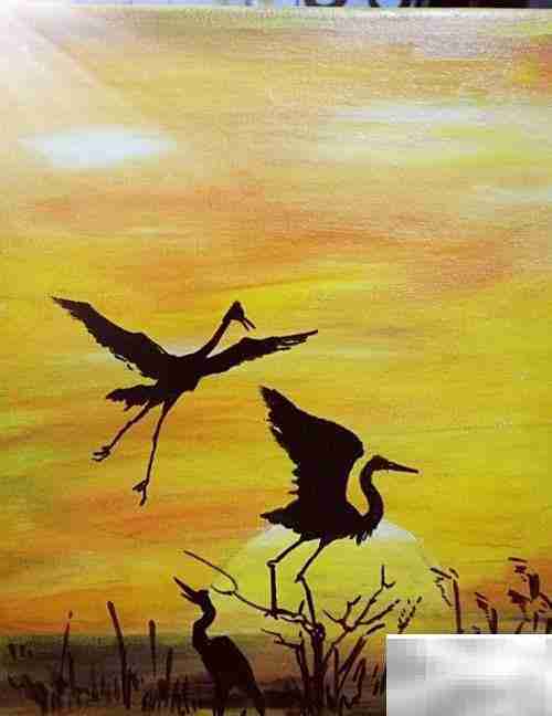 晨光手绘装饰画教程