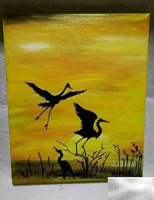 晨光手绘装饰画教程