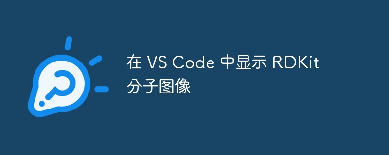 VSCode显示RDKit分子图方法