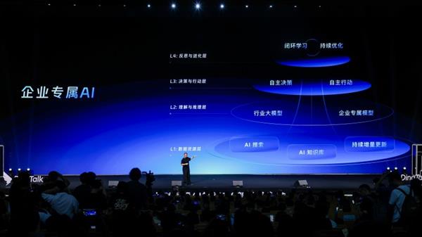 AI客服降本90%钉钉推企业大模型