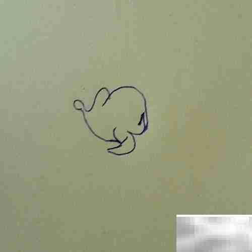 儿童简笔画：可爱小精灵