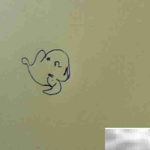 儿童简笔画：可爱小精灵