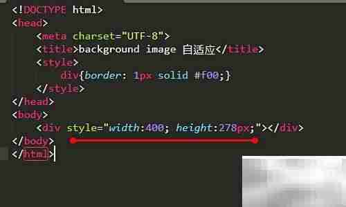 背景图自适应宽高技巧