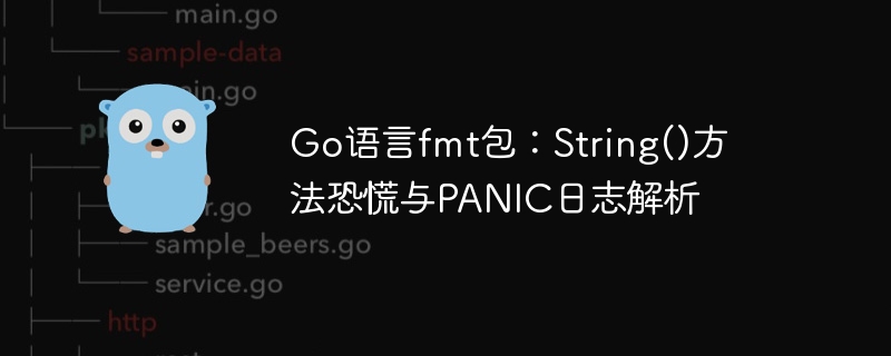 Go语言fmt包：String()方法恐慌与PANIC日志解析