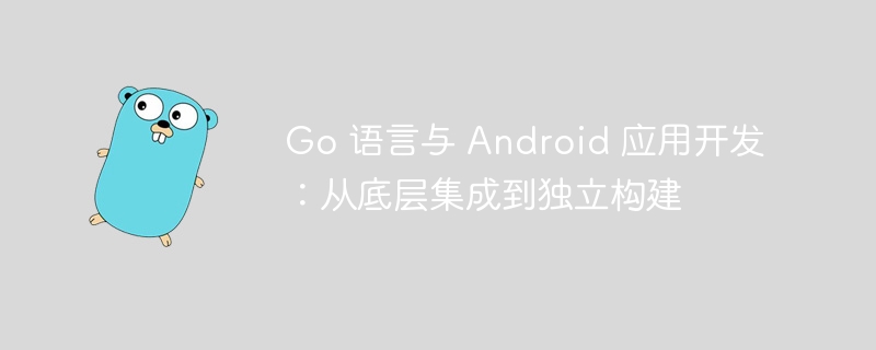 Go语言与Android集成开发指南