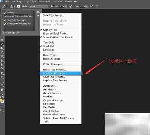 Photoshop载入画笔教程