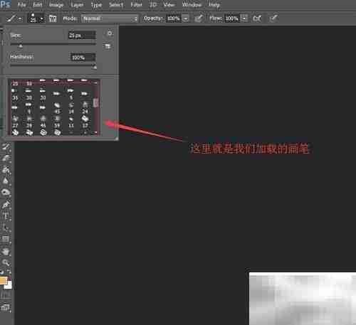 Photoshop载入画笔教程