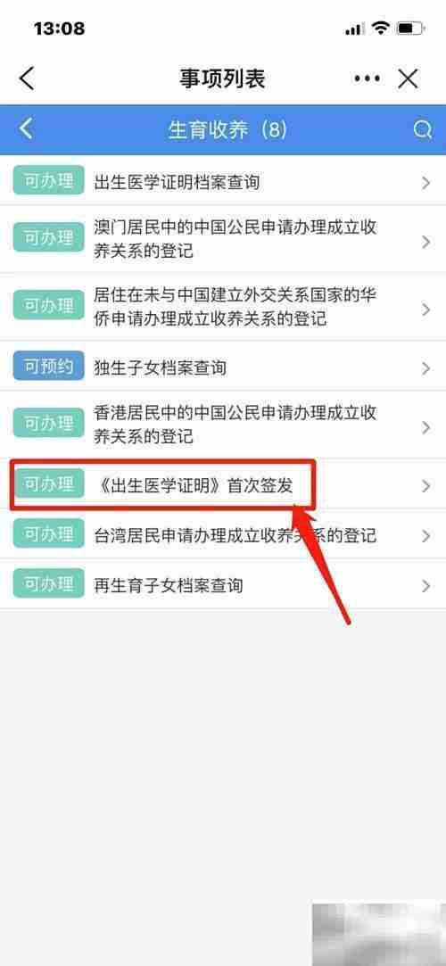 出生医学证明首次签发办理指南
