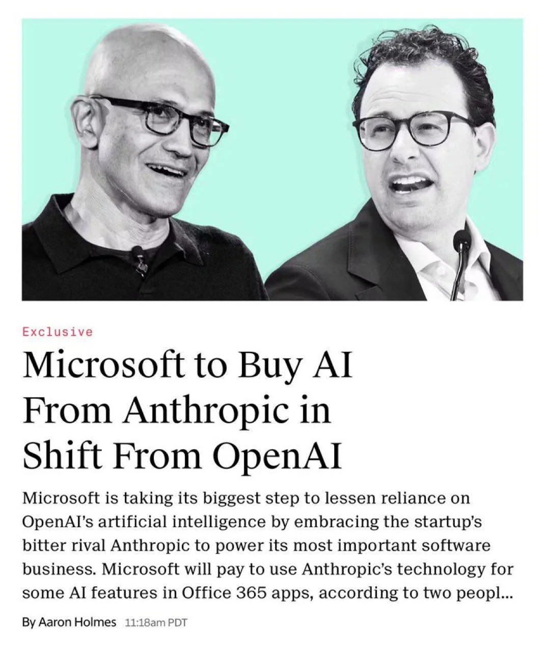 微软 Office 365 计划采用 Anthropic AI 服务