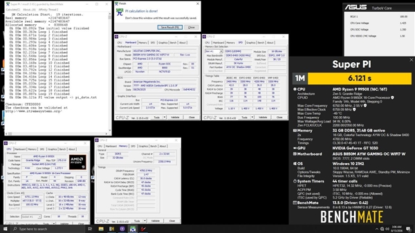 华硕B850M搭配七彩虹内存超频突破纪录