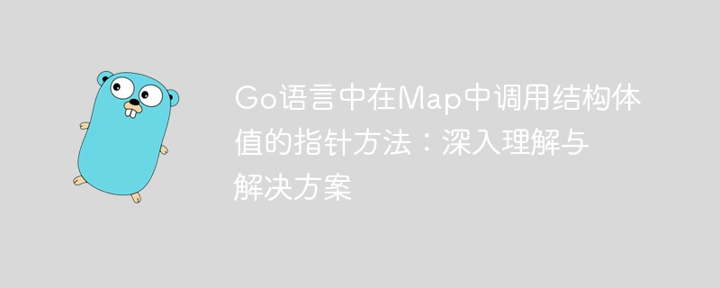 Go语言Map调用结构体指针方法全解析