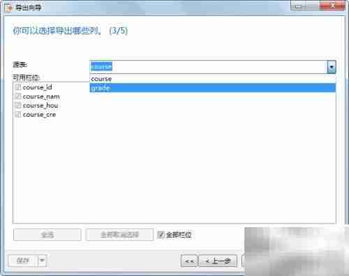 Navicat导出MySQL至Access