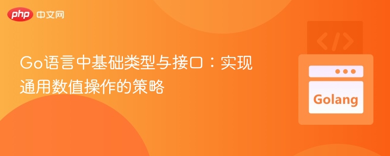 Go语言类型与接口结合应用解析