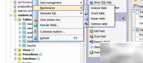 Maestro检查数据库表方法