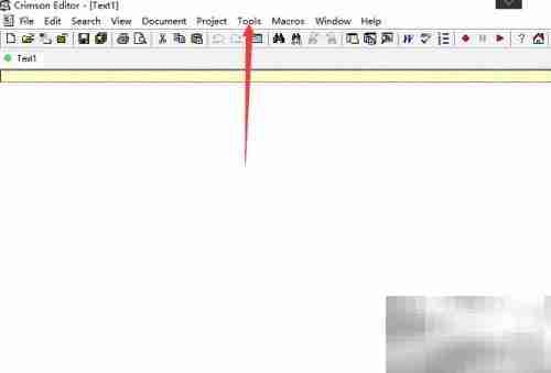 Crimson Editor关闭行号显示