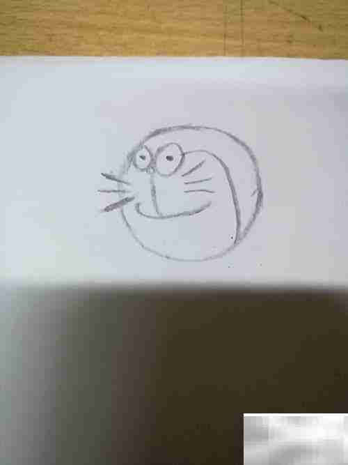 简笔画机器猫教程