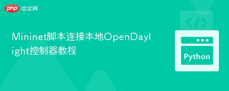 Mininet脚本连接本地OpenDaylight控制器教程