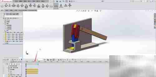 SolidWorks仿真部件变形分析