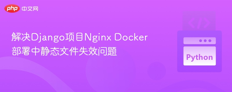 DjangoNginxDocker静态文件失效解决方法