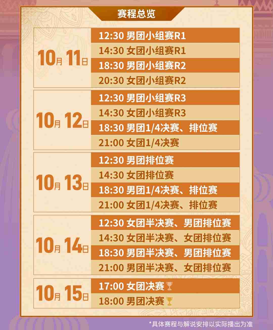2025年亚洲乒乓球团体锦标赛赛程表+亚锦赛直播平台与观看指南