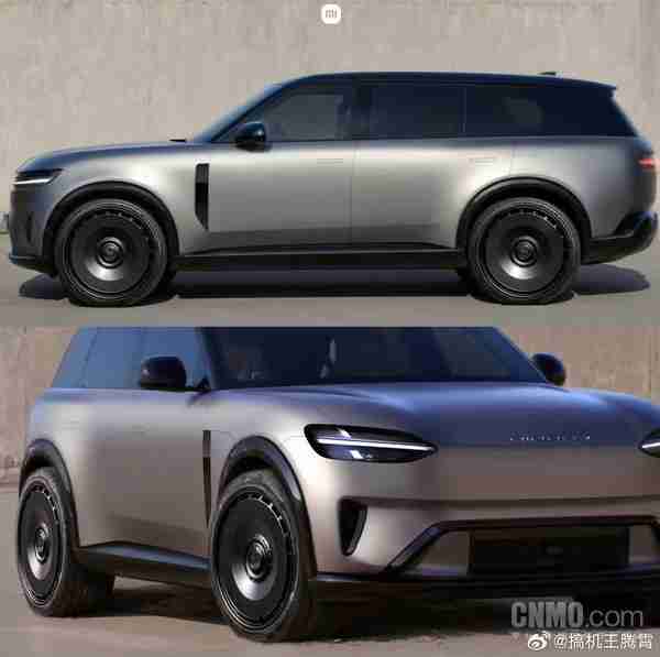 小米YU9新车渲染图曝光:悬浮式车顶设计+贯穿式尾灯