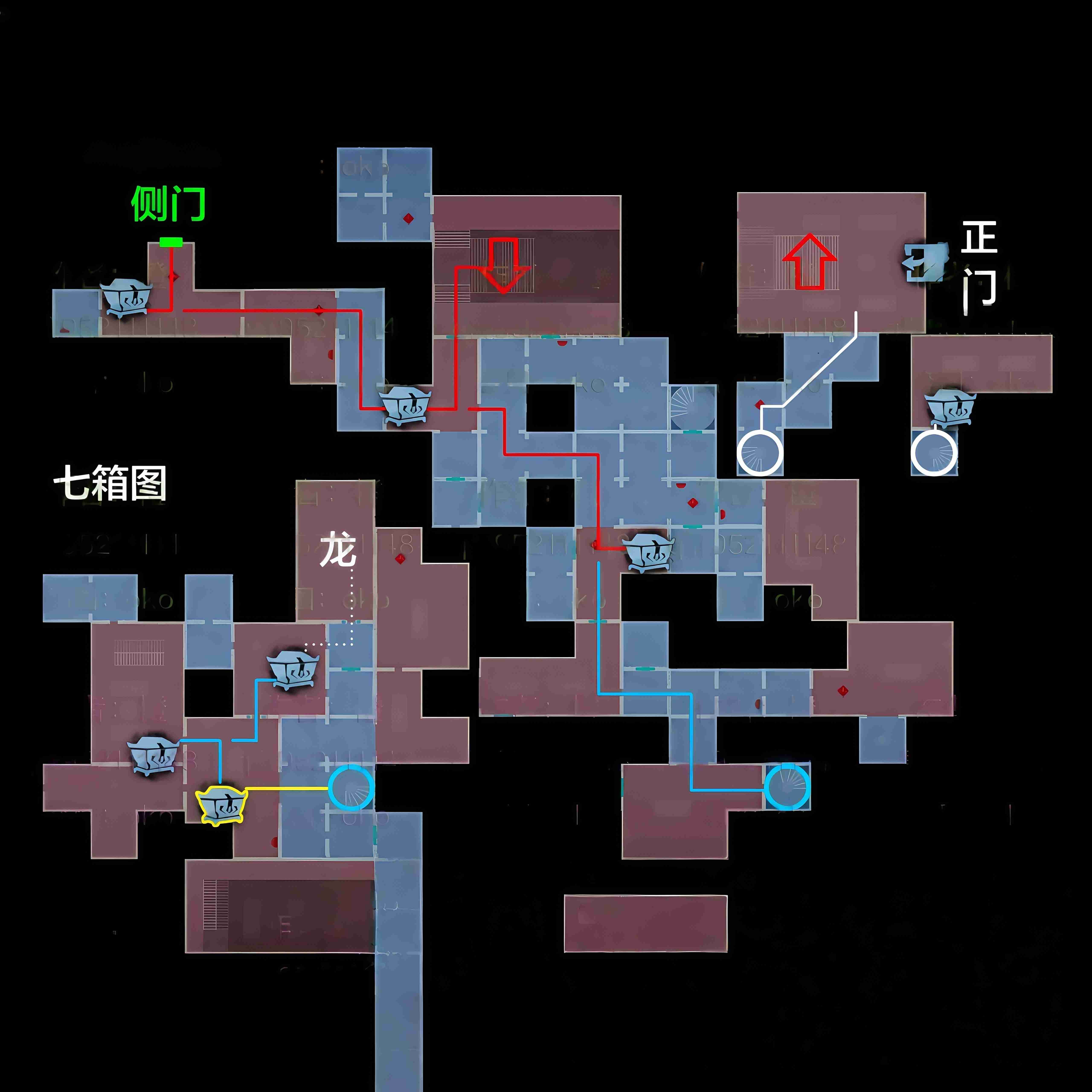超自然行动组精绝古城极限┻型全地图小抄