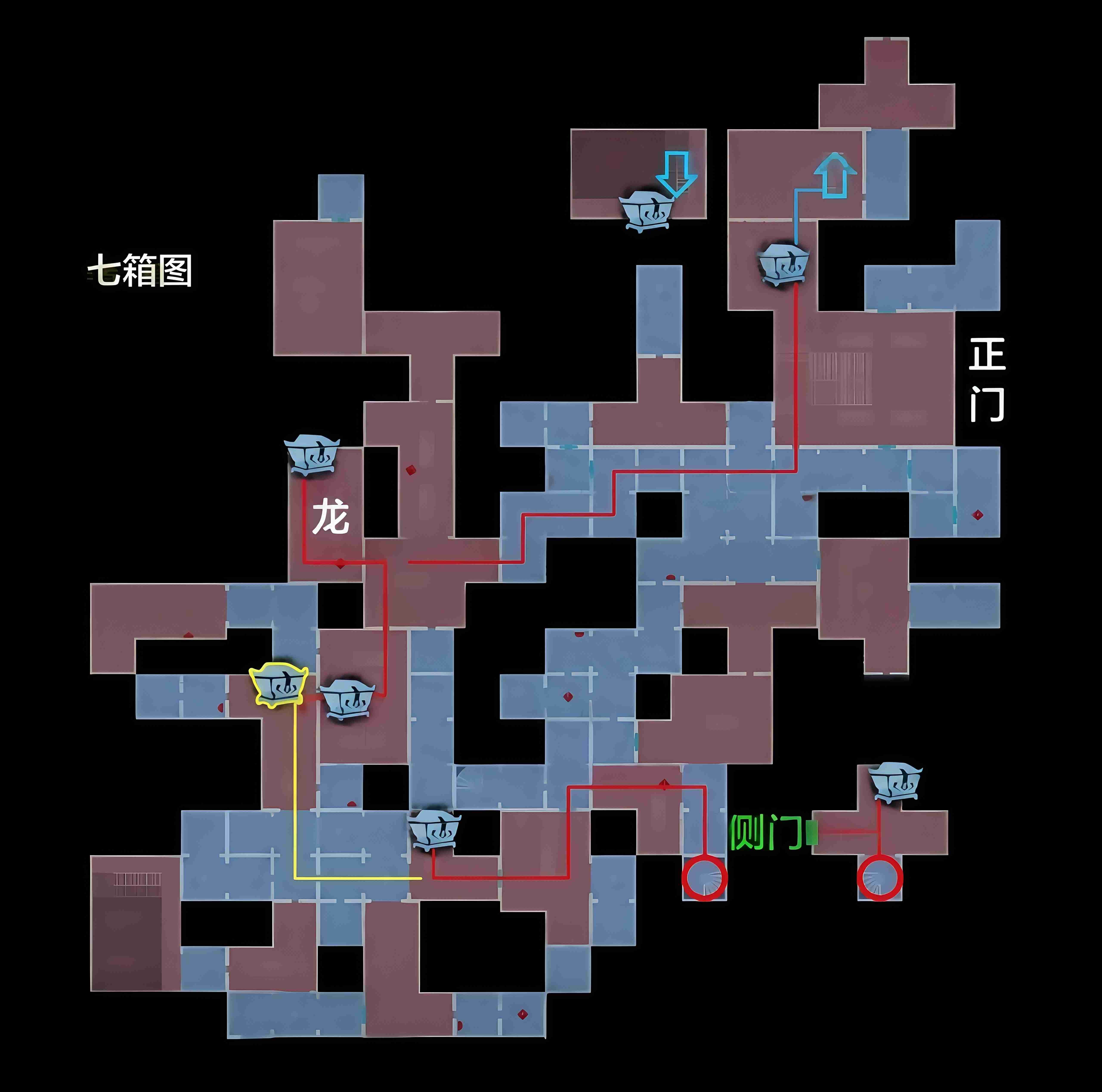 超自然行动组精绝古城极限┻型全地图小抄